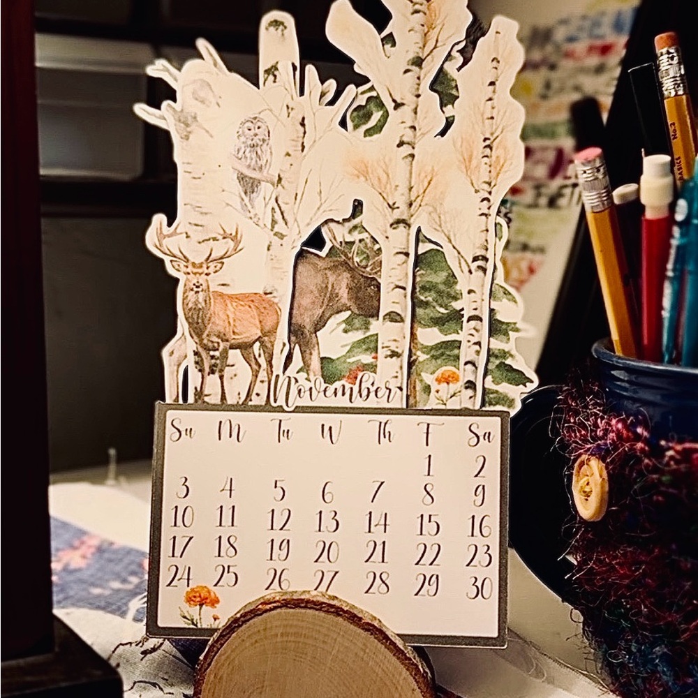 2026 Woodland Animal Calendar